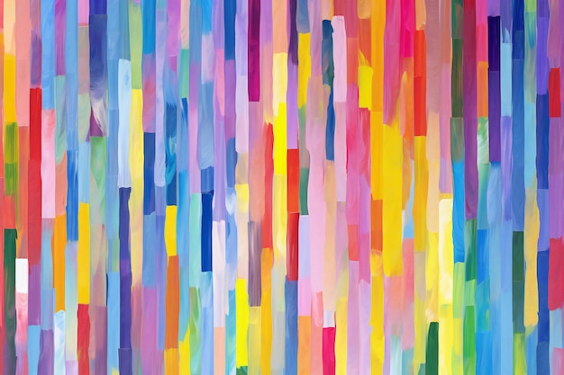 Foto abstracte kleurrijke achtergrond met verticale strepen van verschillende maten en kleuren