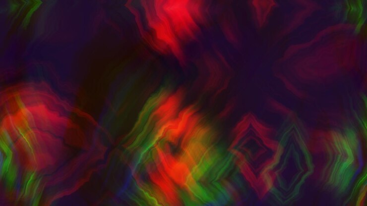 Abstracte Kleurrijke Achtergrond Twisted Gradient Golvende Twirls Patronen Motion Digital Wallpaper