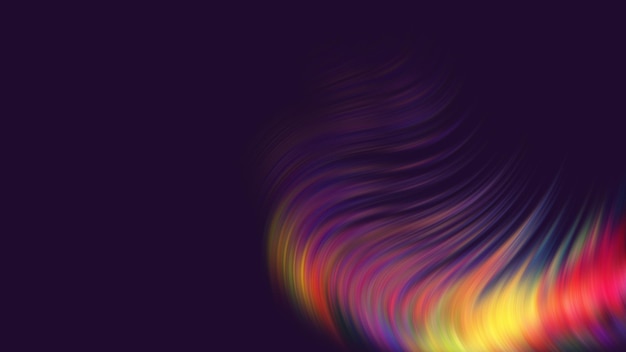 Abstracte Kleurrijke Achtergrond Twisted Gradient Golvende Twirls Patronen Motion Digital Wallpaper