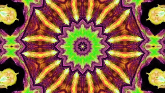 Abstracte kleurrijke caleidoscoop achtergrondfoto
