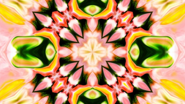 Abstracte kleurrijke caleidoscoop achtergrondfoto