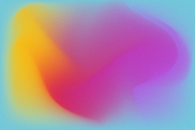 Abstracte kleurrijke dynamische achtergrond met gradiënt en korreltextuur