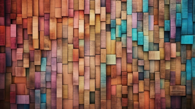 Abstracte kleurrijke houtstructuur