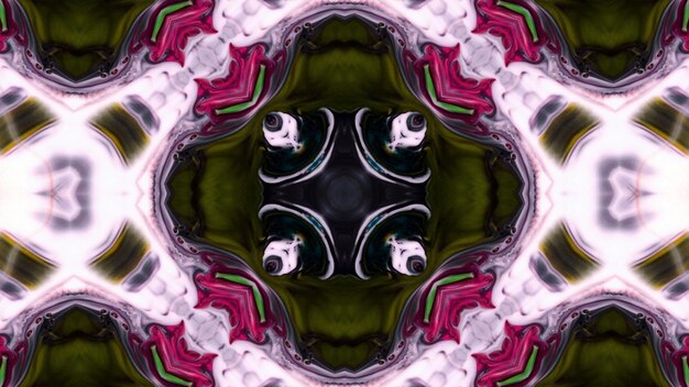 Abstracte kleurrijke kaleidoscoop achtergrondfoto