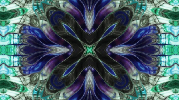 Foto abstracte kleurrijke kaleidoscoop achtergrondfoto
