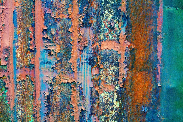 Abstracte kleurrijke roest oppervlak achtergrond