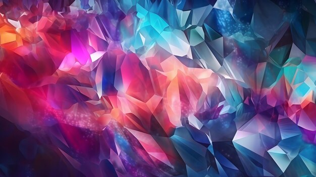 Foto abstracte kristal veelhoekige achtergrond