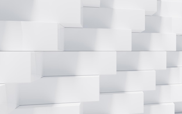 Abstracte kubus structuur 3D-rendering