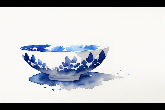Abstracte kunst chinese aquarel kunst achtergrond kleurrijke textuur eenvoudig ontwerp inkt wassen schilderij