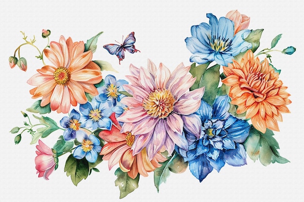 Abstracte kunst waterverf schilderij stijlvolle moderne muurkunst dieren bloemen textuur goud paard