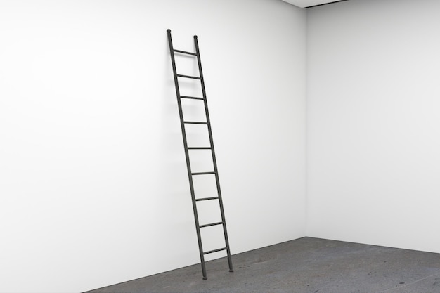 Abstracte ladder in interieur