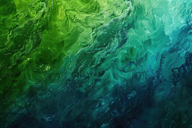 Abstracte levendige groene en blauwe kleuren achtergrond