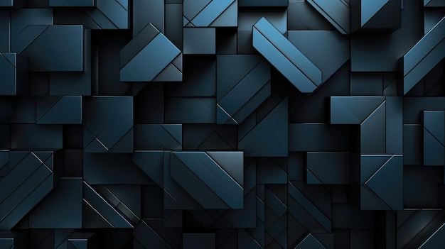 Abstracte lineaire zwart blauwe achtergrond