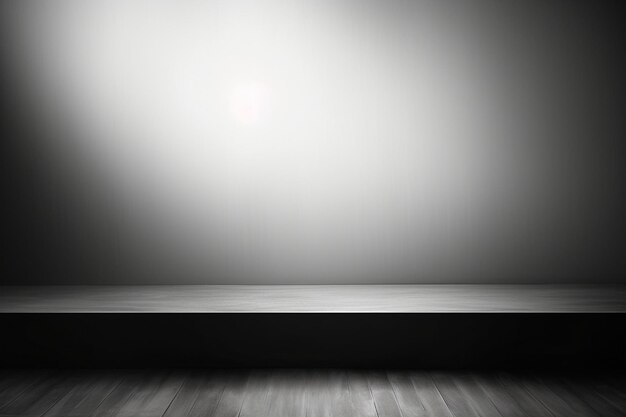 Foto abstracte luxe gewone wazig grijs en zwart gradiënt gebruikt als achtergrond studio muur voor het weergeven van uw