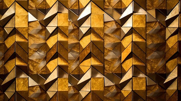 Abstracte luxe gouden geometrische ontwerp