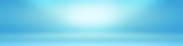 Abstracte luxe gradiënt blauwe achtergrond. Glad donkerblauw met zwart vignet Studio Banner.