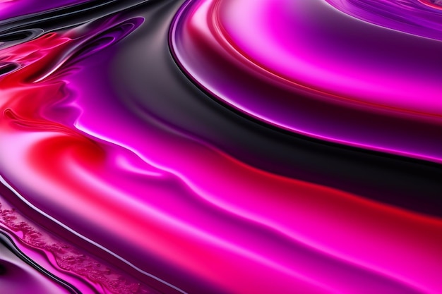 abstracte magenta vloeibare vloeistof achtergrond roze en paarse swirl textuur