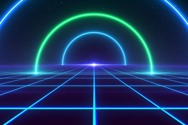 Abstracte minimalistische 3D-achtergrond 335