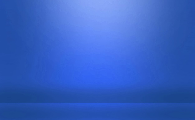 Abstracte moderne blauwe achtergrond met kleurovergang met lege ruimte