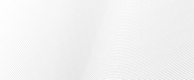 abstracte moderne grijze witte golven en lijnen patroon sjabloon