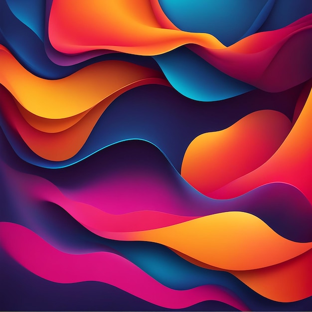 Foto abstracte moderne kleurrijke blob achtergrond en textuur ontwerp kleurrijk blob vorm achtergrond voor gebruik