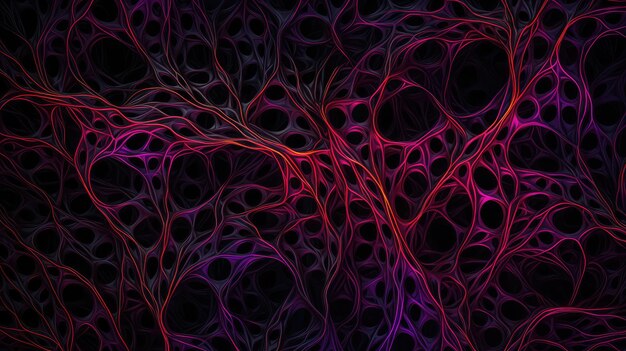 Foto abstracte neurale patroon textuur achtergrond