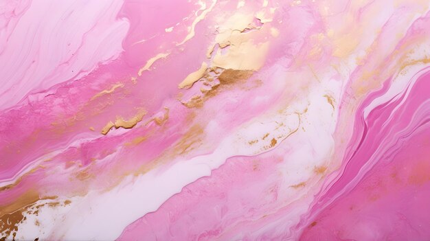 Abstracte olieverf schilderij marmeren achtergrond olie op doek textuur roze kleur textuur fragment van kunstwerk penseelstreken van verf