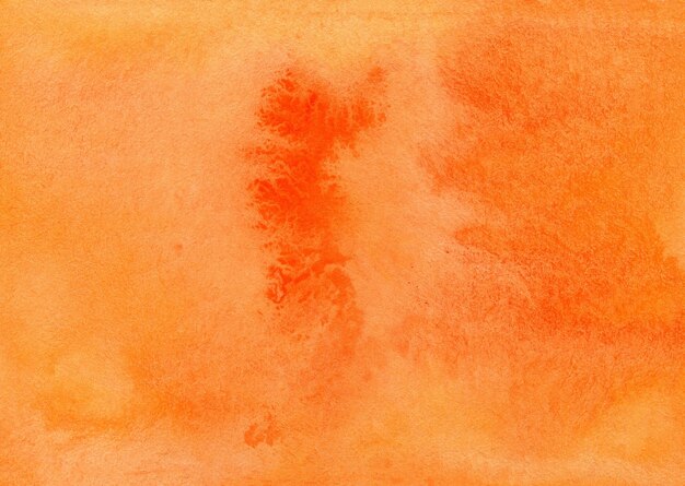 Abstracte oranje aquarel gradiënt achtergrondstructuur