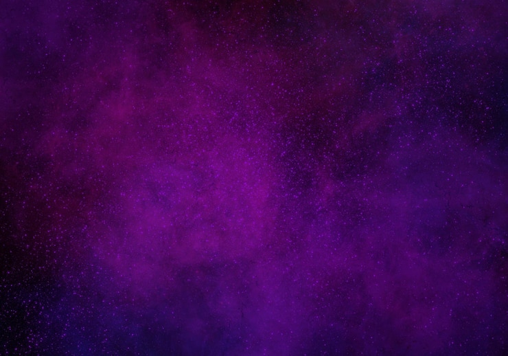 Foto abstracte paarse nevel kosmische sterrenstelsels achtergrond