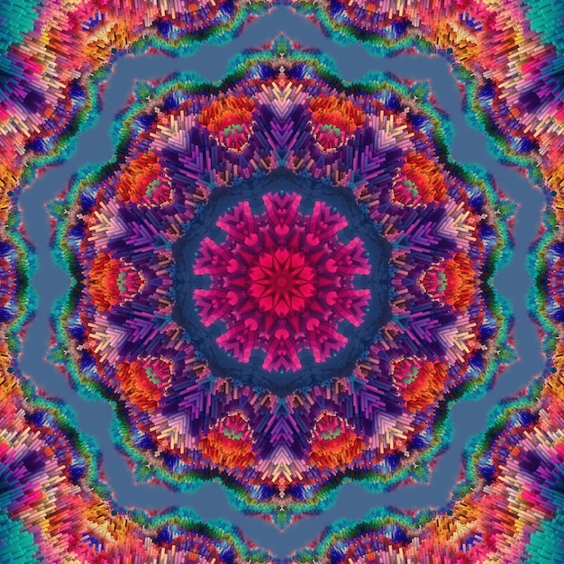 Abstracte patroon mandala achtergrond