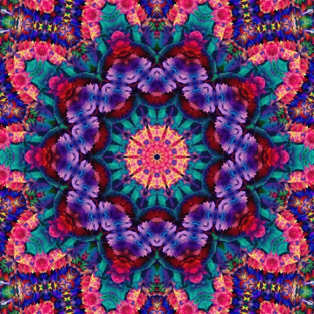 Abstracte patroon mandala achtergrond