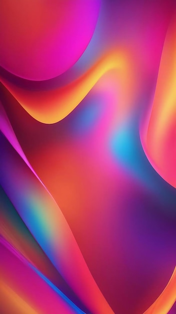 Abstracte pui lichte achtergrond behang kleurrijke gradiënt wazig zachte gladde beweging heldere glans