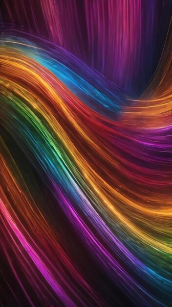 Foto abstracte regenboog licht sporen licht achtergrond