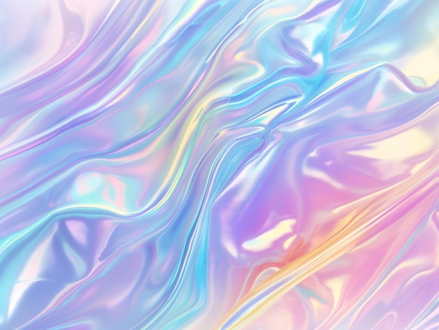 Foto abstracte regenboog pastelkleuren trendy holografische achtergrond