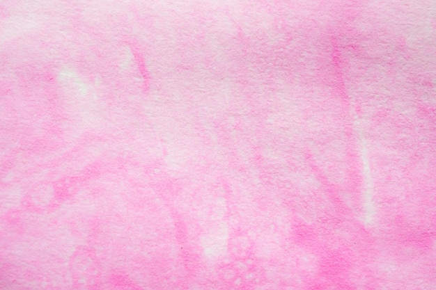 Abstracte roze aquarel verf papier achtergrondstructuur