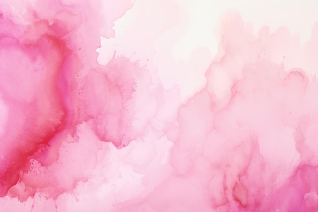 Foto abstracte roze waterverf water spat op een witte achtergrond