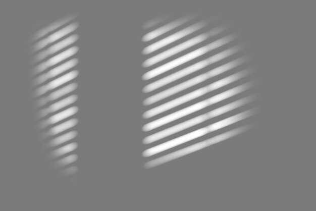 Foto abstracte schaduw van het raam in het ochtendlicht op witte muur textuur wazige achtergrond