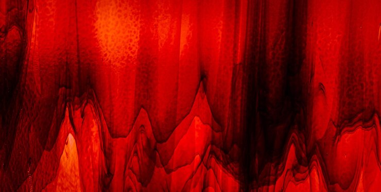 Foto abstracte textuur van rood gekleurd glas