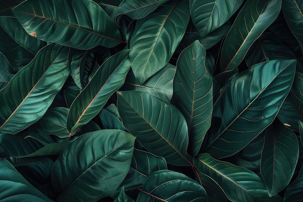 Abstracte textuur van tropische bladeren voor behang