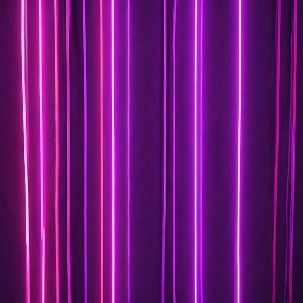 Abstracte violette neon licht snaren