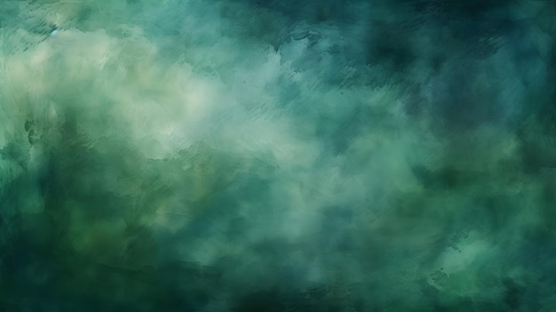 Abstracte waterverf verf achtergrond donkergroene kleur grunge textuur voor achtergrond