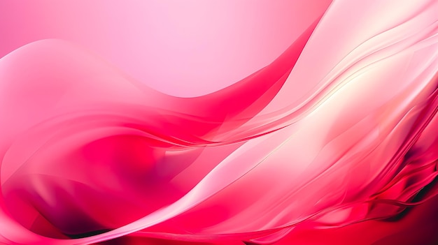 Abstracte wazig gladde roze kleur generatieve AI