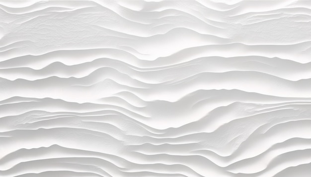 Abstracte witte achtergrond Abstracte witte en grijze oppervlakte achtergrond met subtiele golven ai gegenereerd