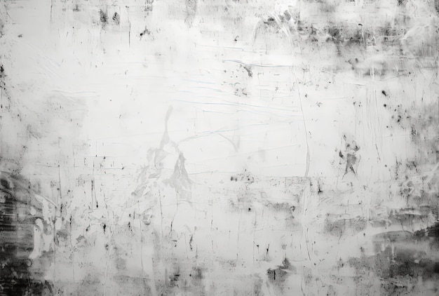 Abstracte witte achtergrond met een grunge look in de stijl van cryptidcore.