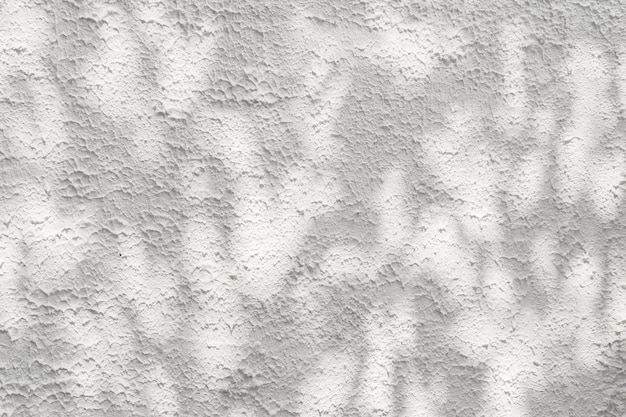 Abstracte witte cement muur textuur met silhouet schaduwxAnatural patroon abstracte stationaire muur kunst overlay effectxAdesign presentatie schaduwvorm voor achtergrond
