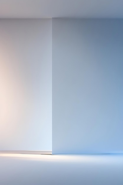 Abstracte witte studio achtergrond voor productpresentatie Lege grijze kamer met schaduwen van venster