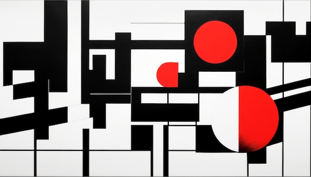 Abstrakte kunst schilderkunst in de stijl van het postmodernisme