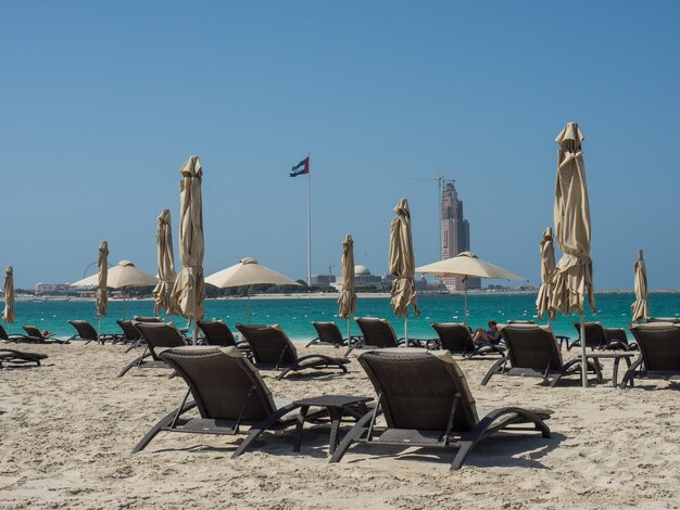 Abu dhabi beach