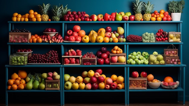 An Abundance of Fruits and Vegetables