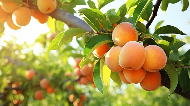 Abundant Apricot Tree